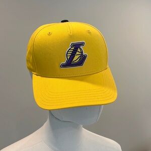 Gold LA Lakers Kids NBA Hat